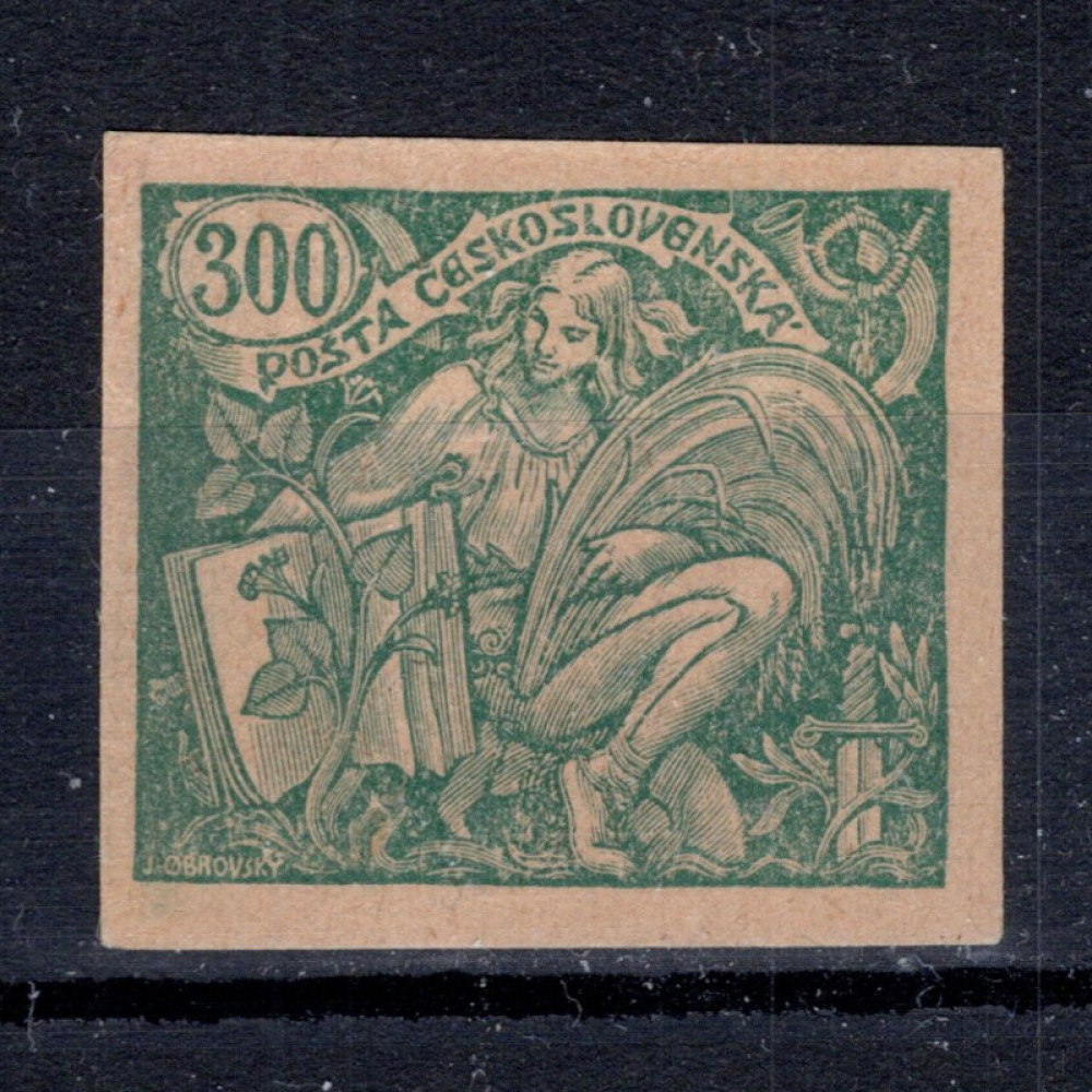 Provas de impressão Tchecoslováquia, Pof.166 (Mi. 185), (*), 300h