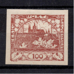 Sello Checoslovaquia, Pof.20 (Mi. 8), MH, 100h
