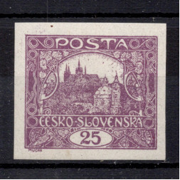Známka ČSR, Pof.11*, 25h