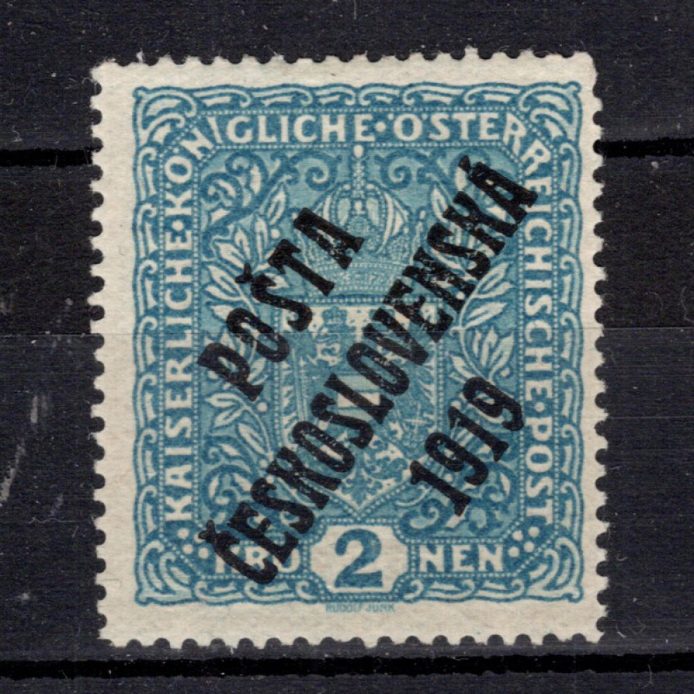 Sello Checoslovaquia, Pof.48II (Mi. 55II), MH, 2K