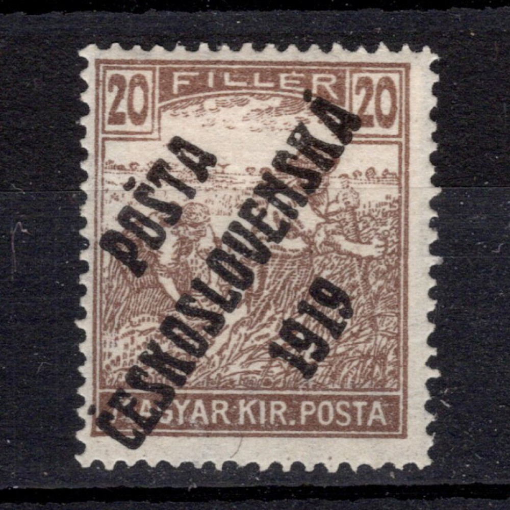 Briefmarke Tschechoslowakie, Pof.107 (Mi. 126)*, 20f
