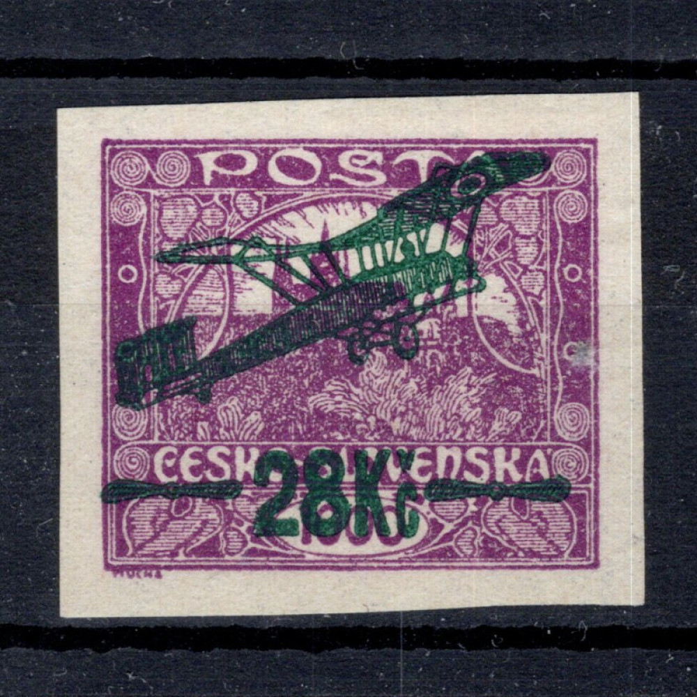 Sello Checoslovaquia, Pof.L3 (Mi. 194), MH, 28 Kč / 1000h