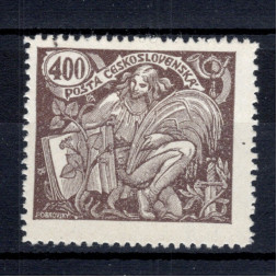 Selo Tchecoslováquia, Pof.167 (Mi. 186), MH, 400h