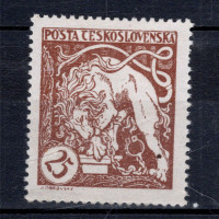 Známka ČSR, Pof.28Aa*, 25 h