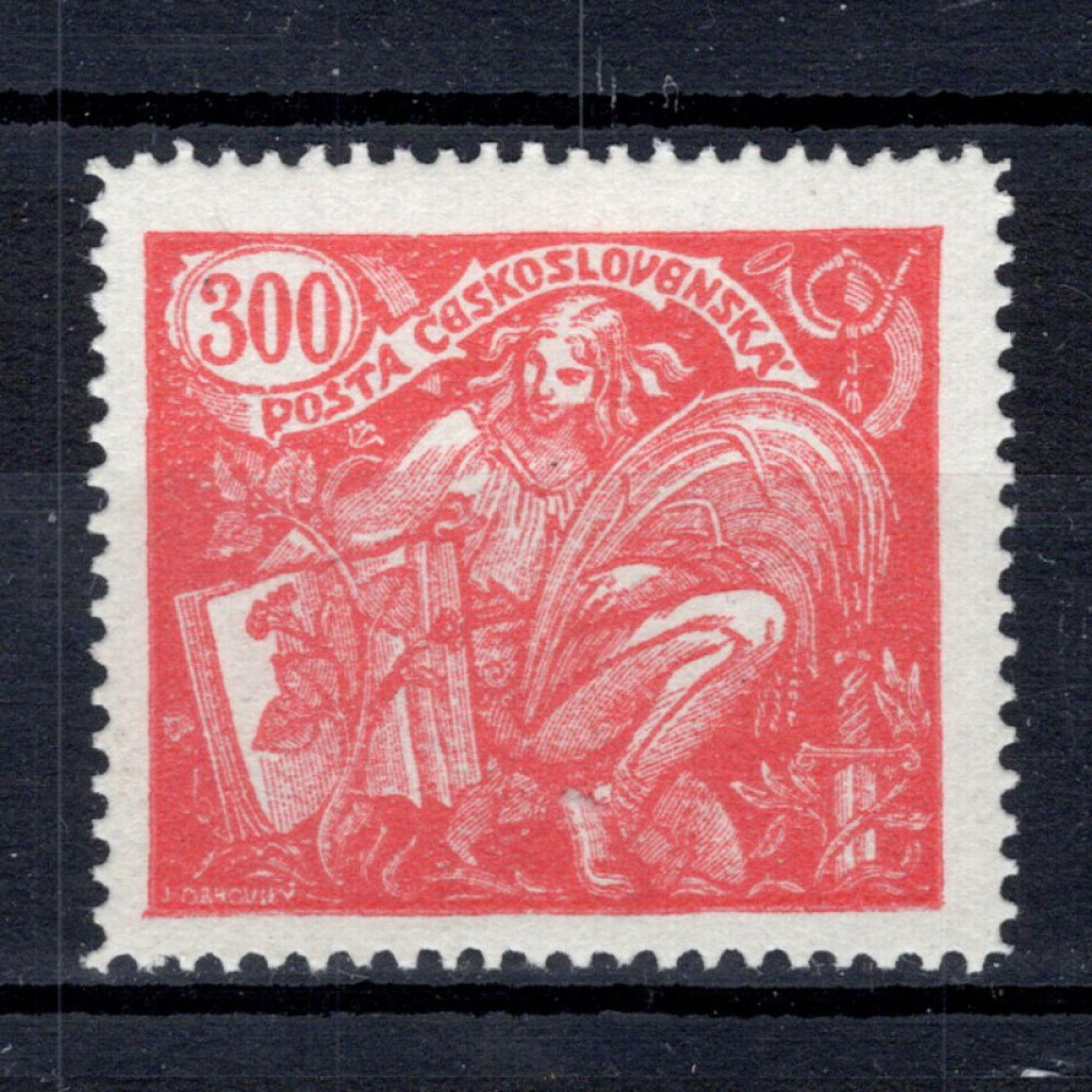 Selo Tchecoslováquia, Pof.166 (Mi. 185), MH, 300h