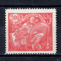 Selo Tchecoslováquia, Pof.166 (Mi. 185), MH, 300h
