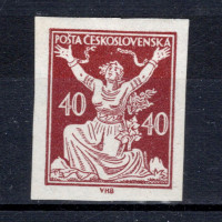 Známka ČSR, Pof.154N*