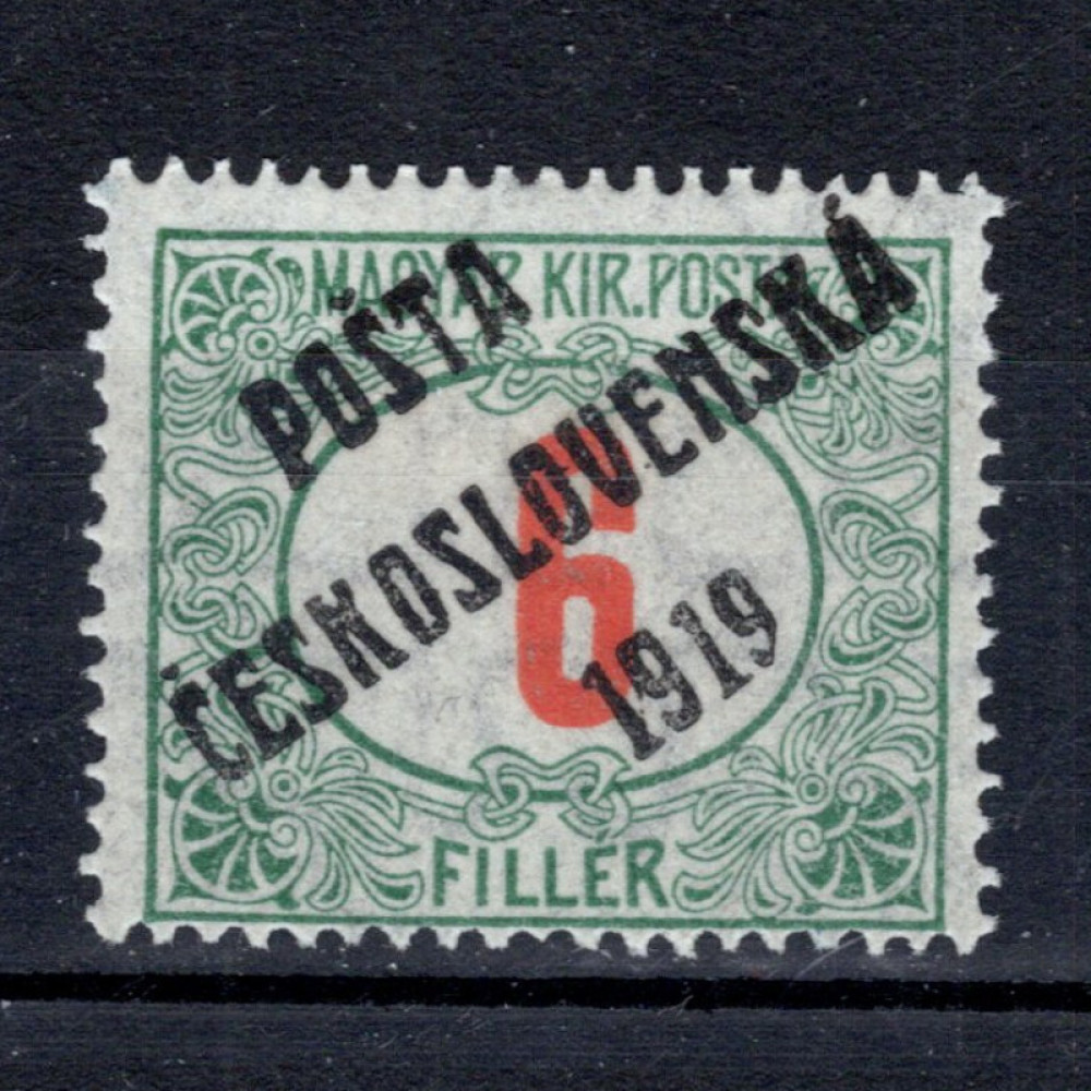 Selo Tchecoslováquia, Pof.134 (Mi. 153), MH, 6f