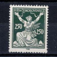 Selo Tchecoslováquia, Pof.161 (Mi. 180), MH, 250h