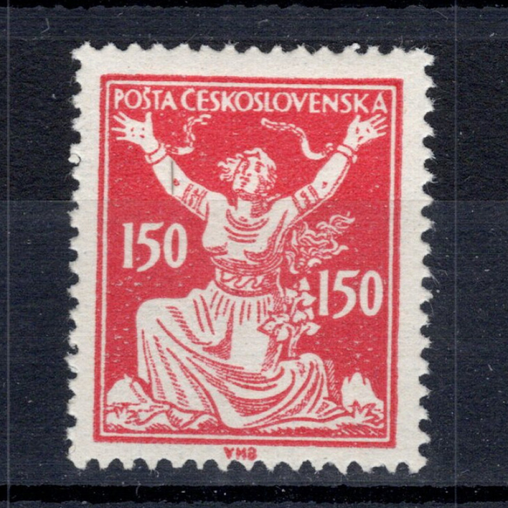 Selo Tchecoslováquia, Pof.159 (Mi. 178), MH, 150h
