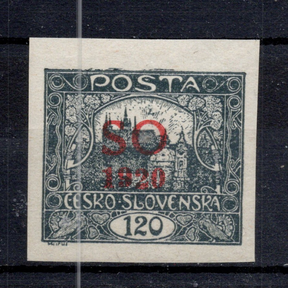 Briefmarke Tschechoslowakie, Pof.SO18 (Mi. 20)*, 120h