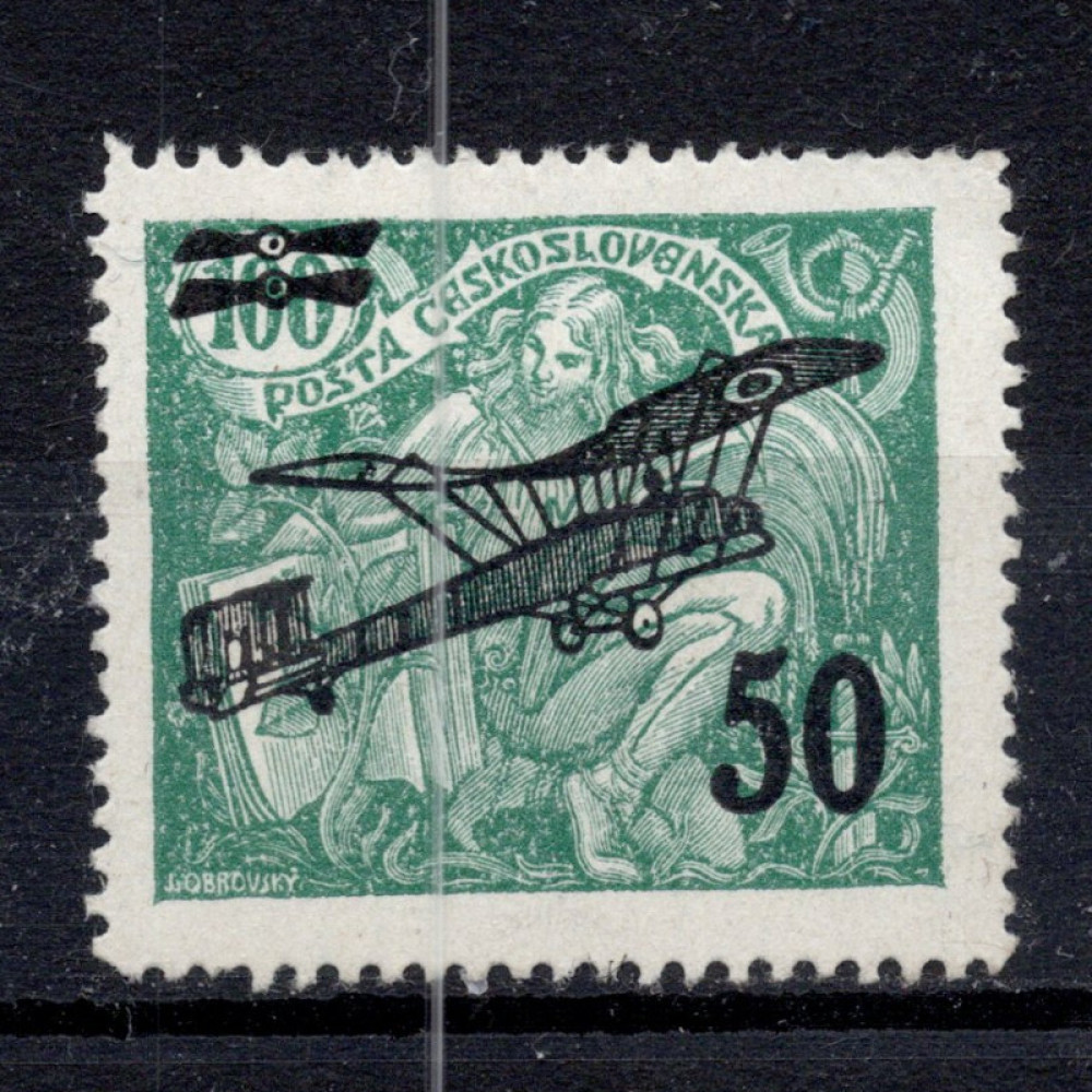 Selo Tchecoslováquia, Pof.L4 (Mi. 199), MH, 50 / 100h