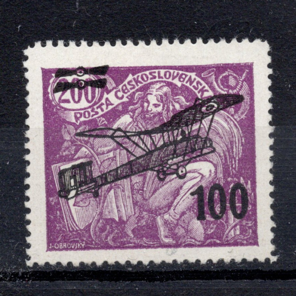 Sello Checoslovaquia, Pof.L5 (Mi. 200), MH, 100 / 200h