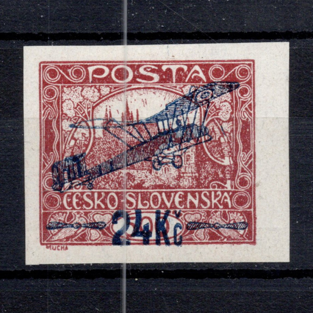 Sello Checoslovaquia, Pof.L2 (Mi. 193), MH, 24 Kč / 500h