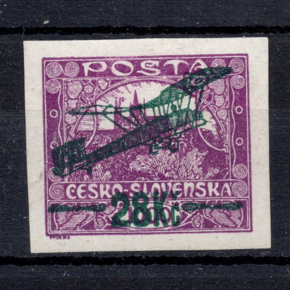 Sello Checoslovaquia, Pof.L3 (Mi. 194), MH, 28 Kč / 1000h