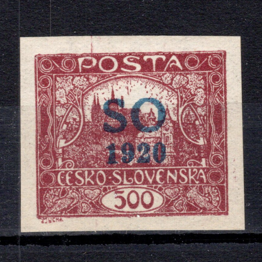 Briefmarke Tschechoslowakie, Pof.SO22 (Mi. 24)*, 500h