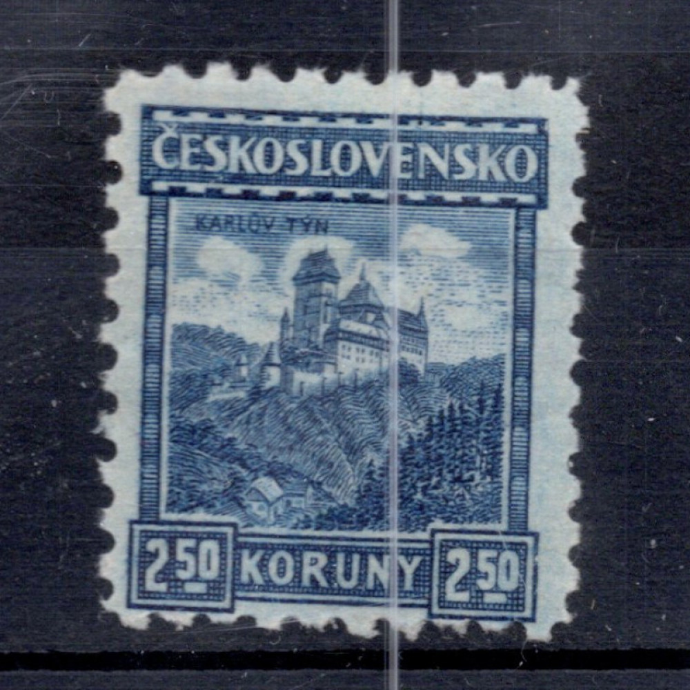 Briefmarke Tschechoslowakie, Pof.215 (Mi. 252)*, 2,50 Kč