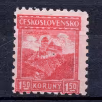 Známka ČSR, Pof.214*, 1,50 Kč