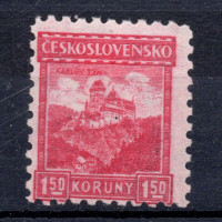 Selo Tchecoslováquia, Pof.214 (Mi. 251), MH, 1,50 Kč