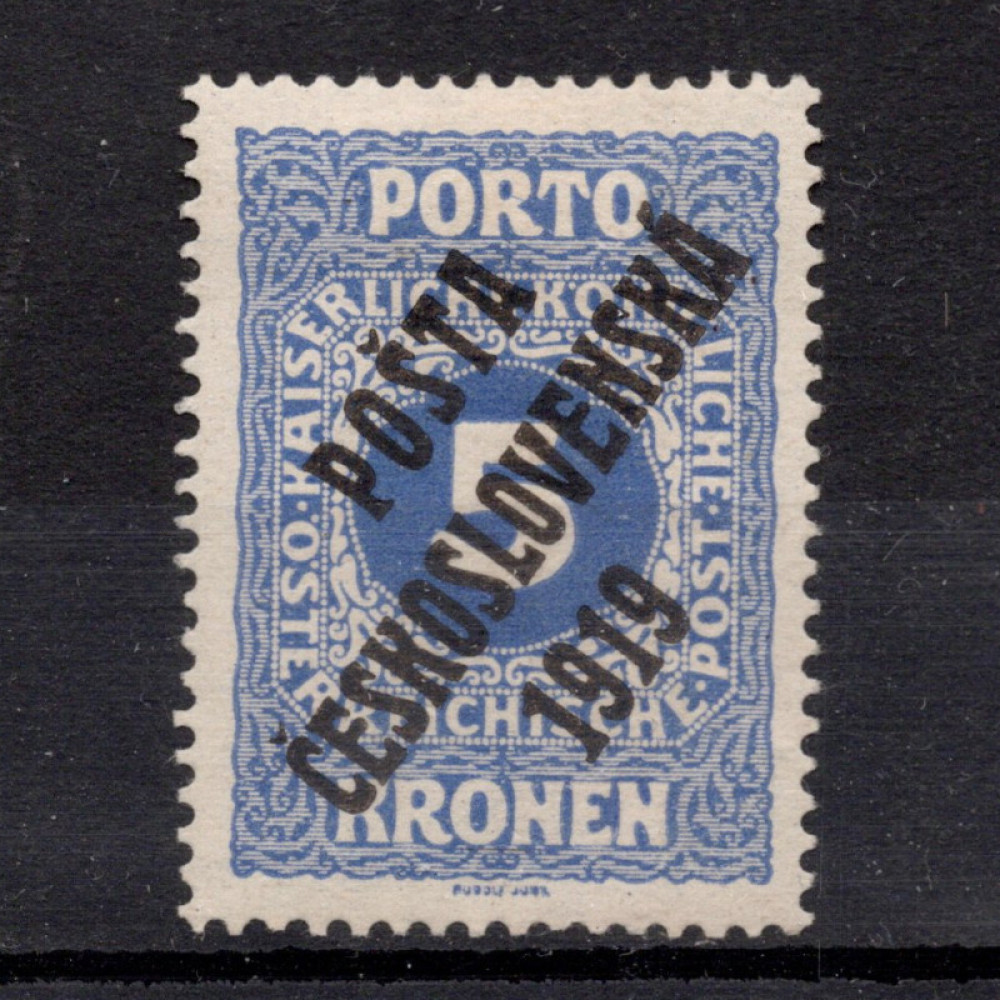 Briefmarke Tschechoslowakie, Pof.81 (Mi. 90)*, 5K