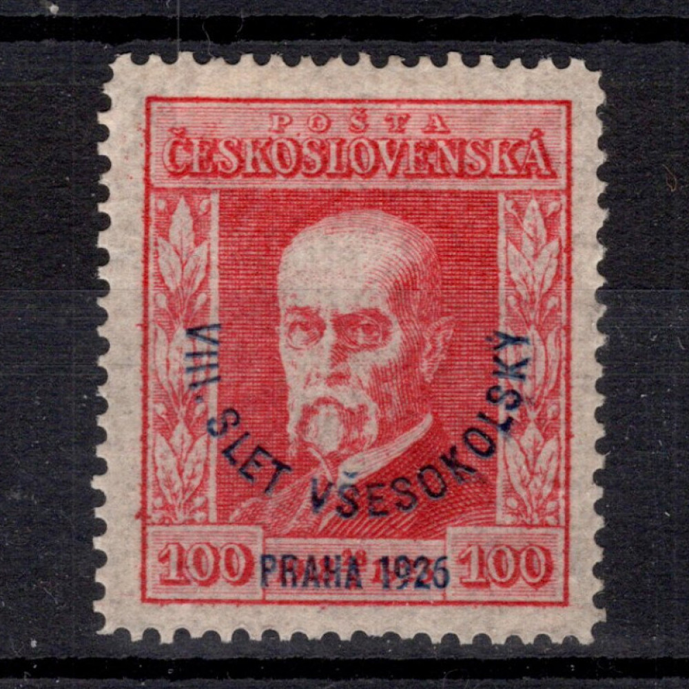 Selo Tchecoslováquia, Pof.184 (Mi. 213), MH, 100h
