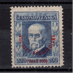 Sello Checoslovaquia, Pof.185 (Mi. 214), MH, 200h
