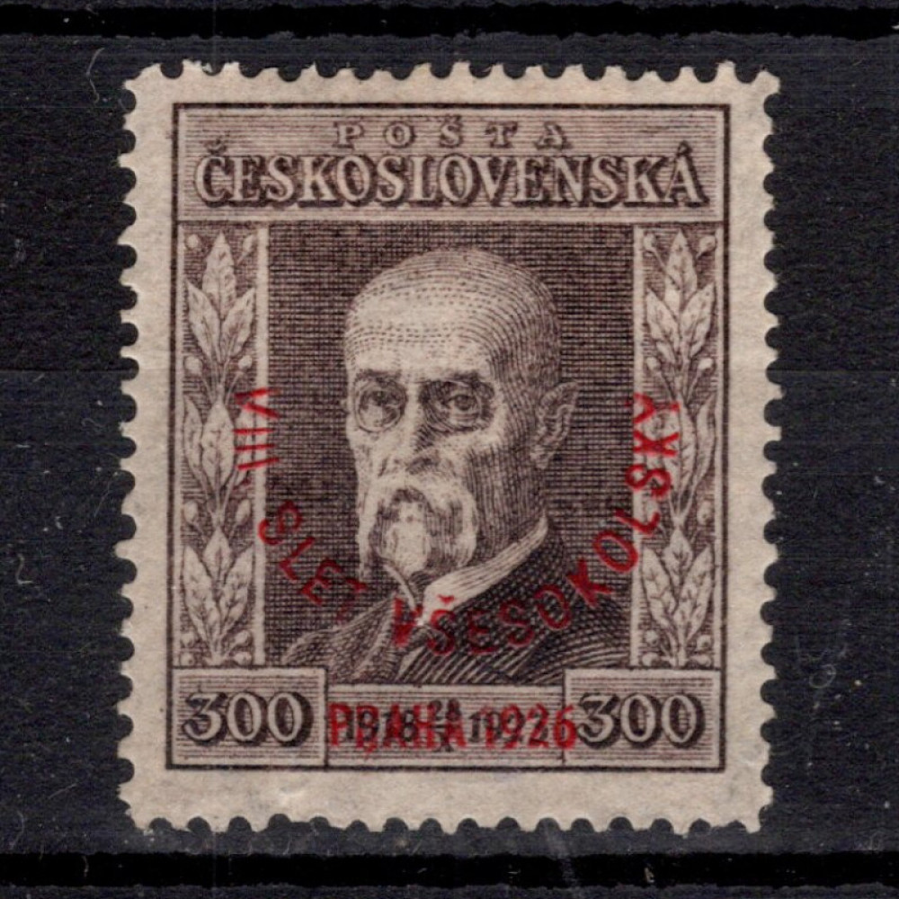 Sello Checoslovaquia, Pof.186 (Mi. 215), MH, 300h