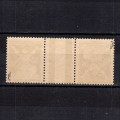 Kehrdruckpaar Tschechoslowakei, Pof.156TBb (Mi. 175B ZS)* 1