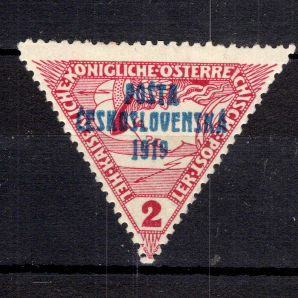 Selo Tchecoslováquia, Pof.55 (Mi. 67), MH, 2h