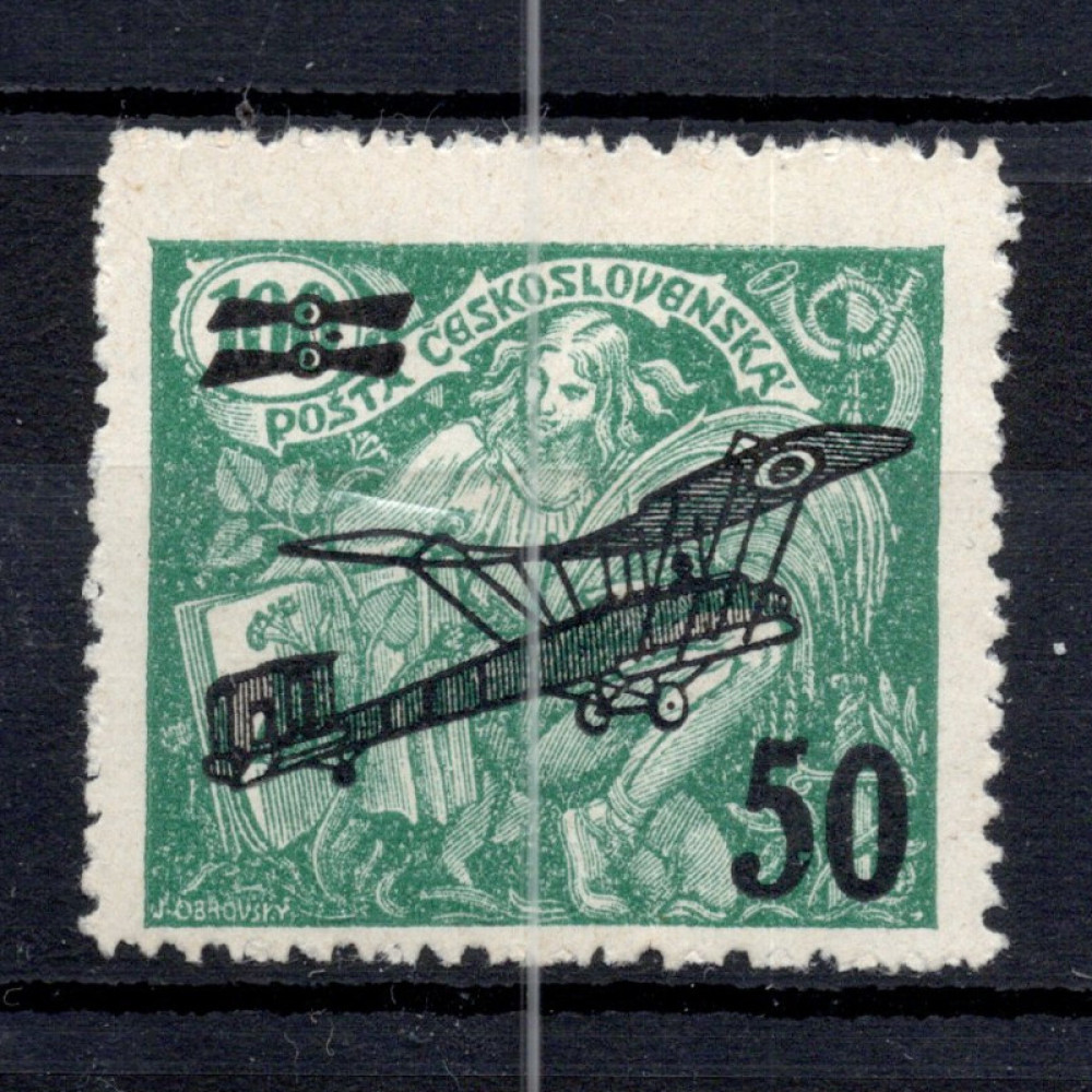 Selo Tchecoslováquia, Pof.L4 (Mi. 199), MH, 50 / 100h