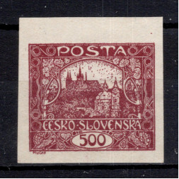 Briefmarke Tschechoslowakie, Pof.25 (Mi. 33)*, 500h
