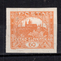 Známka ČSR, Pof.17*, 60h