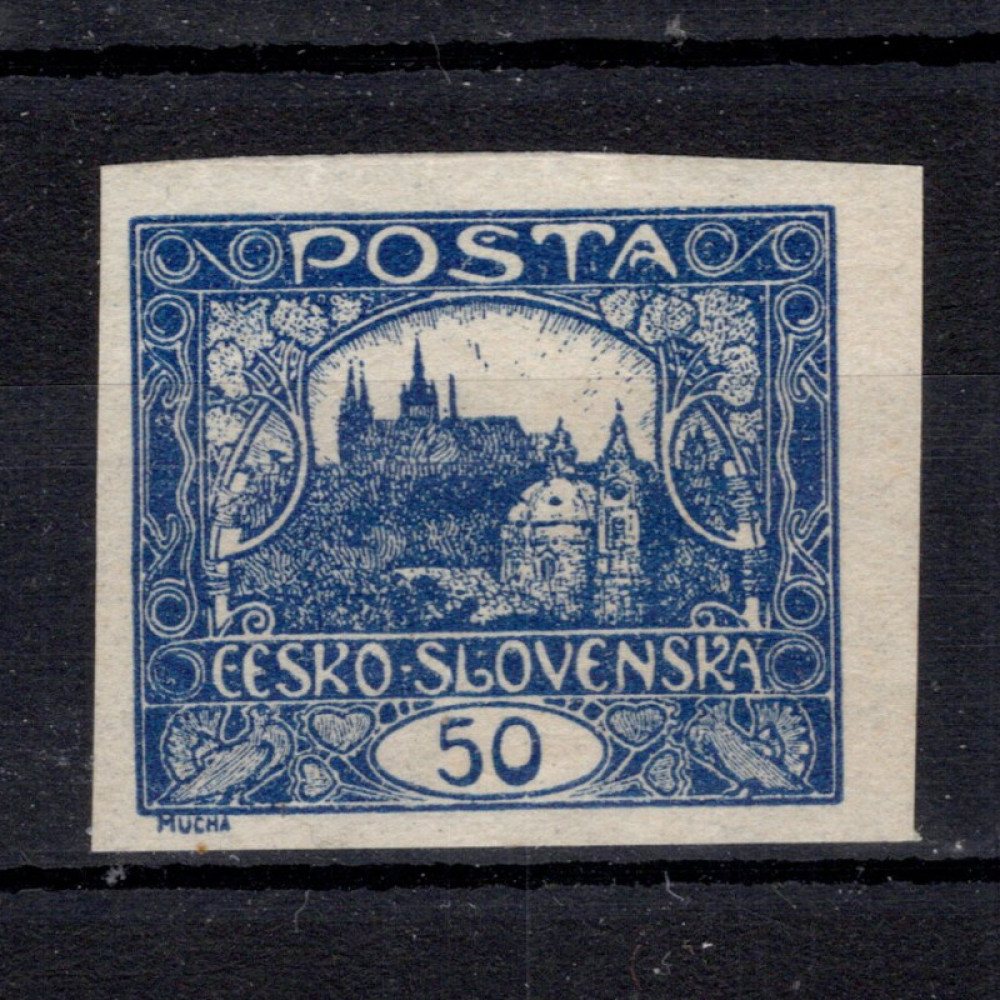 Známka ČSR, Pof.16*, 50h