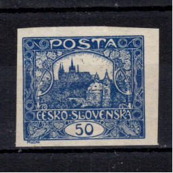 Briefmarke Tschechoslowakie, Pof.16 (Mi. 30)*, 50h