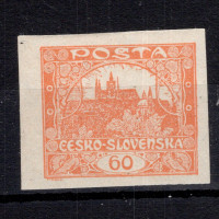 Známka ČSR, Pof.17*, 60h