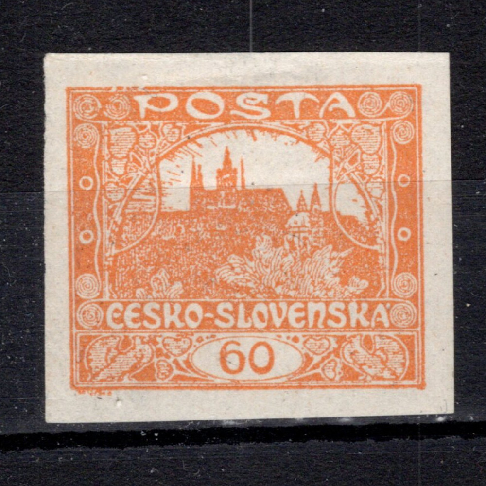 Známka ČSR, Pof.17*, 60h