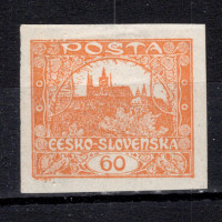 Známka ČSR, Pof.17*, 60h