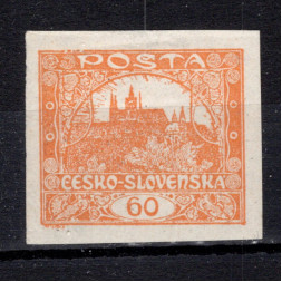 Briefmarke Tschechoslowakie, Pof.17 (Mi. 20)*, 60h