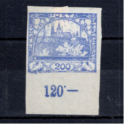 Známka ČSR, Pof.22*, 200h