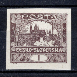 Známka ČSR, Pof.1*, 1h