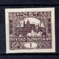 Známka ČSR, Pof.1*, 1h