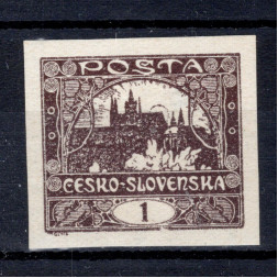 Známka ČSR, Pof.1*, 1h