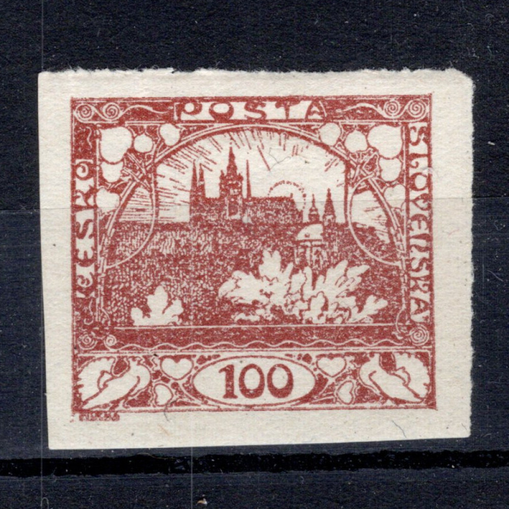 Sello Checoslovaquia, Pof.20 (Mi. 8), MH, 100h