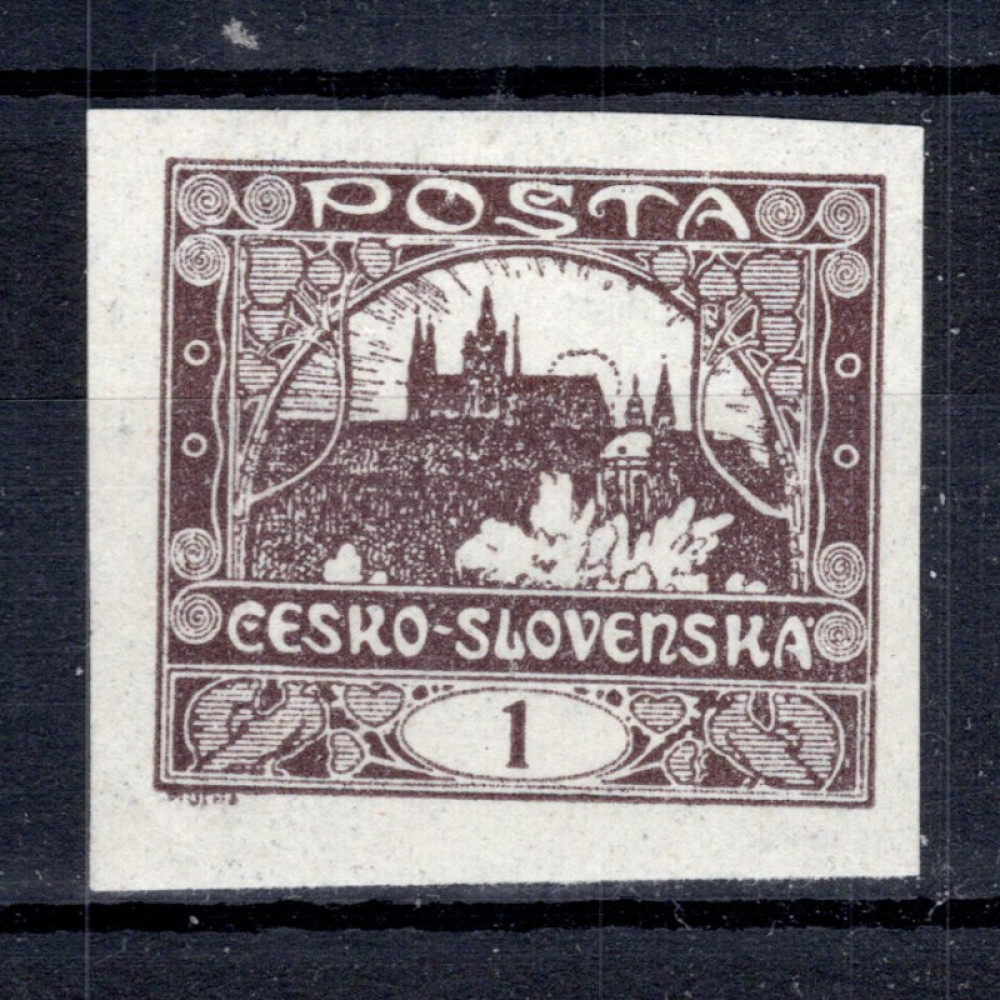 Známka ČSR, Pof.1*, 1h