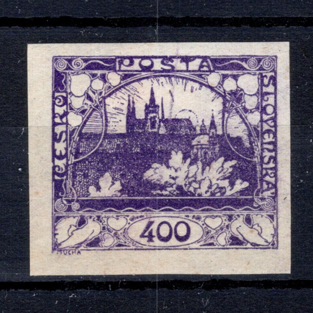 Známka ČSR, Pof.24*, 400h
