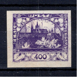 Sello Checoslovaquia, Pof.24 (Mi. 10), MH, 400h