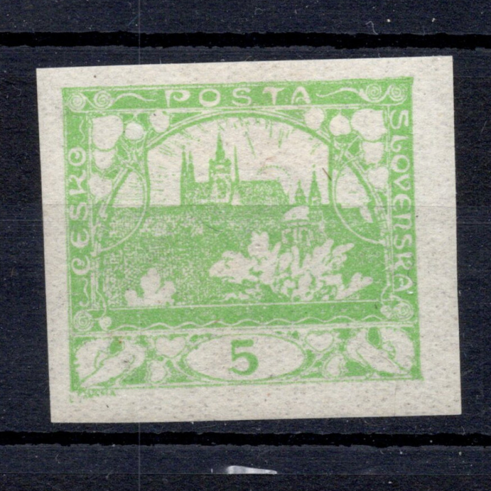 Briefmarke Tschechoslowakie, Pof.3 (Mi. 2)*, 5h
