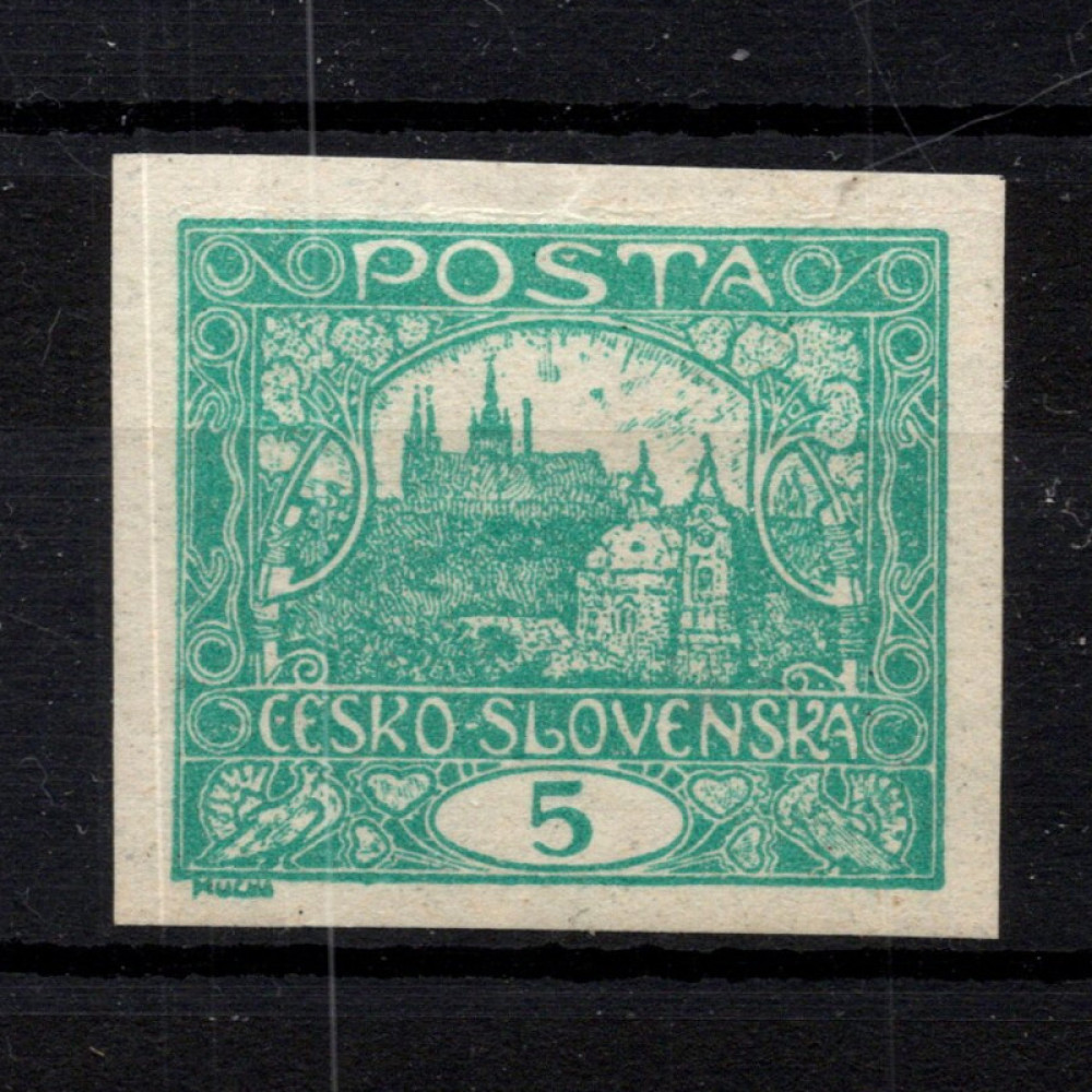 Briefmarke Tschechoslowakie, Pof.4 (Mi. 24)*, 5h