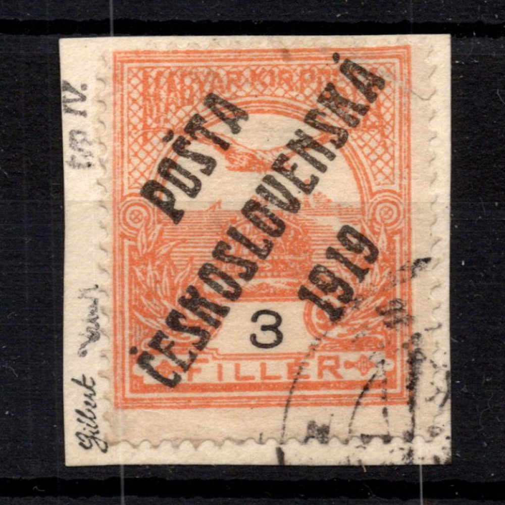 Recorte Checoslovaquia, Pof.91 (Mi. 106), Usado #, 3f