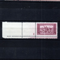 Briefmarken mit Kennzeichen Tschechoslowakie, Pof.281 (Mi. 330)*, 1 Kč